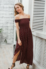 MC Vintage Style Boho Print Maxi Dress